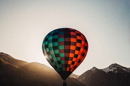 Hot Air Balloon Sky