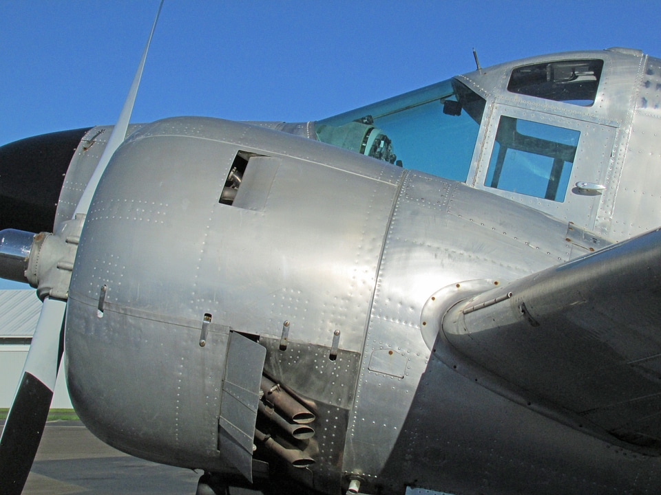 Antique classic plane