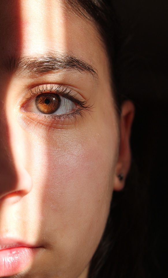 Face woman girl