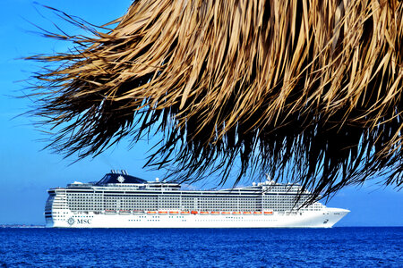 Cruise Boat Seascape photo
