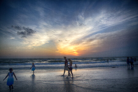 Beach Sunset photo