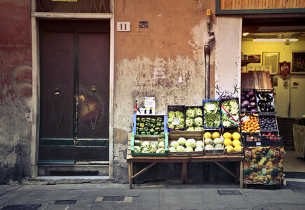 Vegetable Stall photo