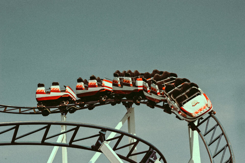Roller Coaster Blue