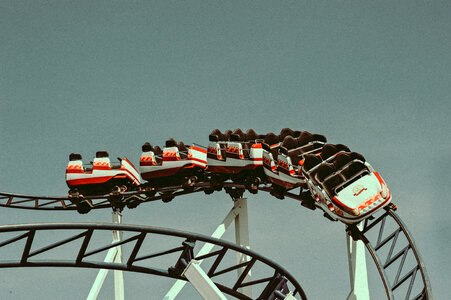 Roller Coaster Blue photo