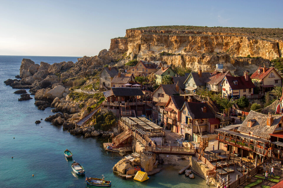Popeye Village Mediteranean Sea