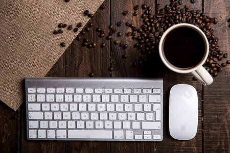 Keyboard Coffee photo