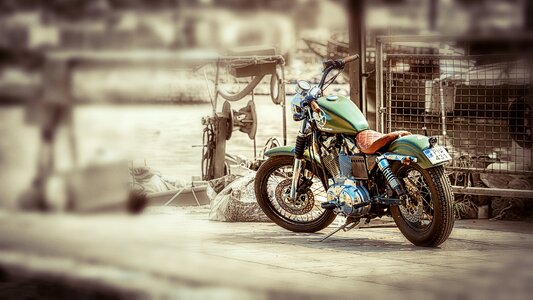 Vintage Motorbike photo