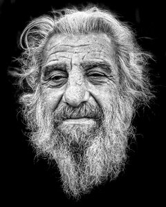 Old Man Portrait photo