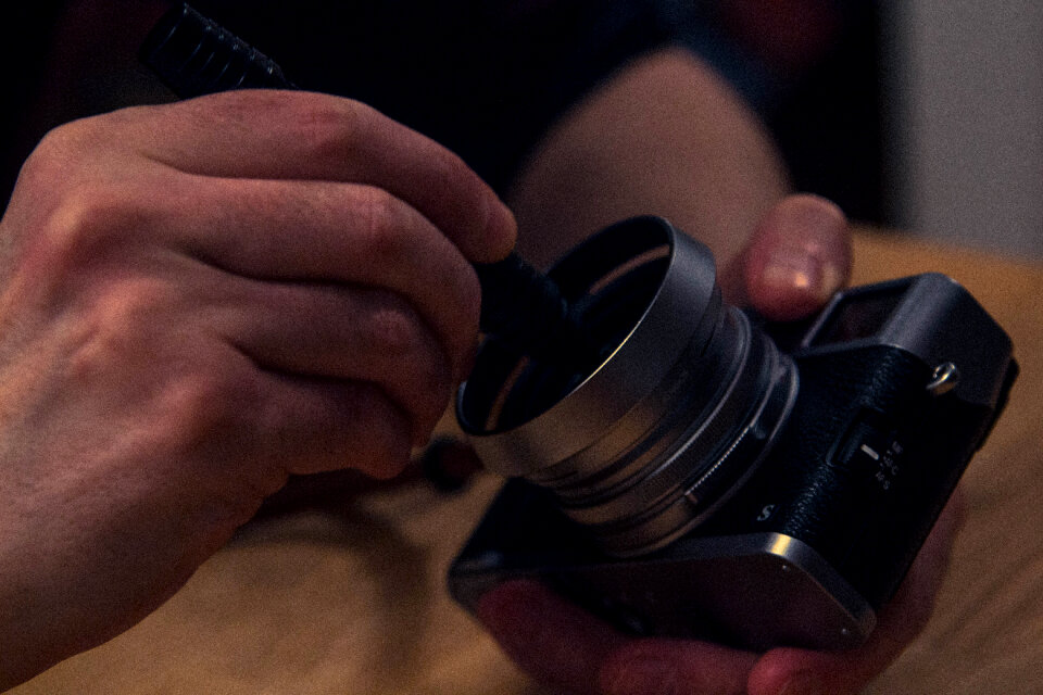 Photographer Cleaning