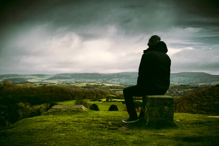 Man Enjoying