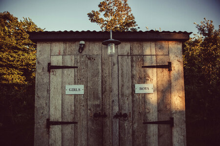 Outdoor Toilet Cabin