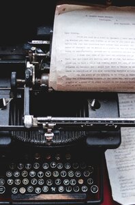 Letter Typewriter photo