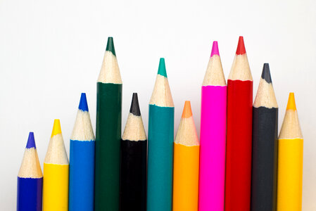 Colors Colored Pencils photo