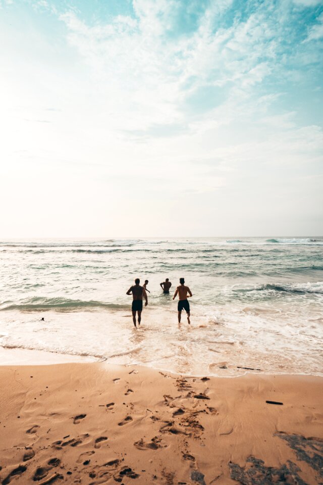 Friends Running