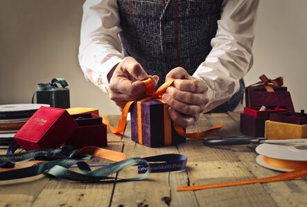 Man Wrapping photo