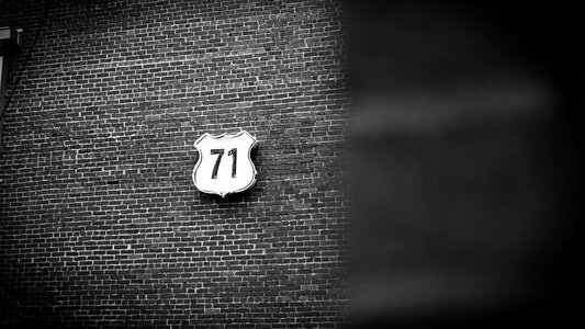 Black And White Brick