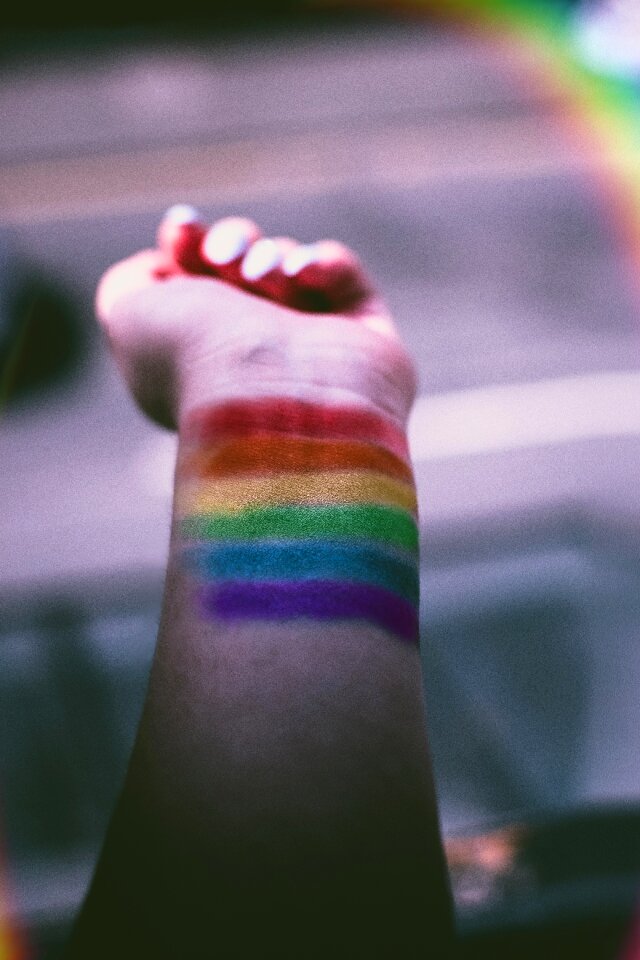 Woman Rainbow