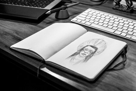 Designer Sketch photo