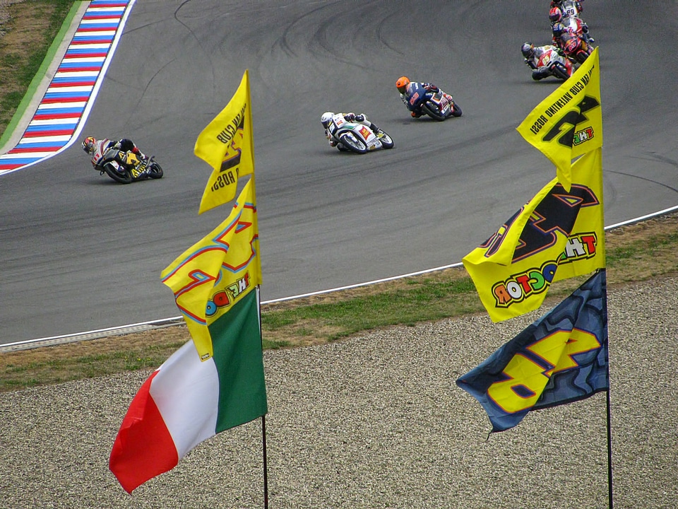 Sports grand prix race track