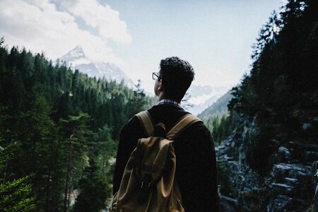 Man Backpack photo