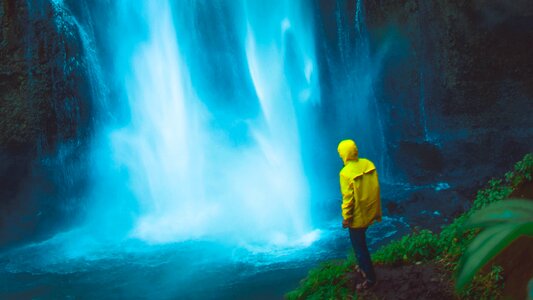 Dramatic Waterfall photo