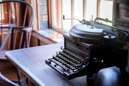 Antique Typewriter photo