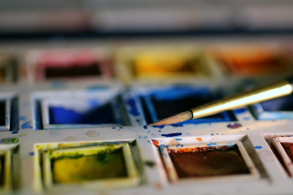 Watercolours Paint