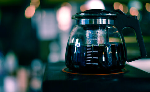 Black Coffee Maker