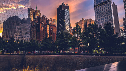 New York Sunset photo