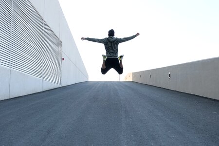 Man Jumping photo