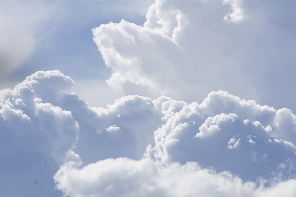 Weather clouds cumulus