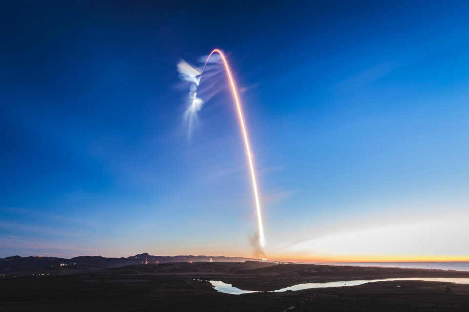 Light Trail Rocket