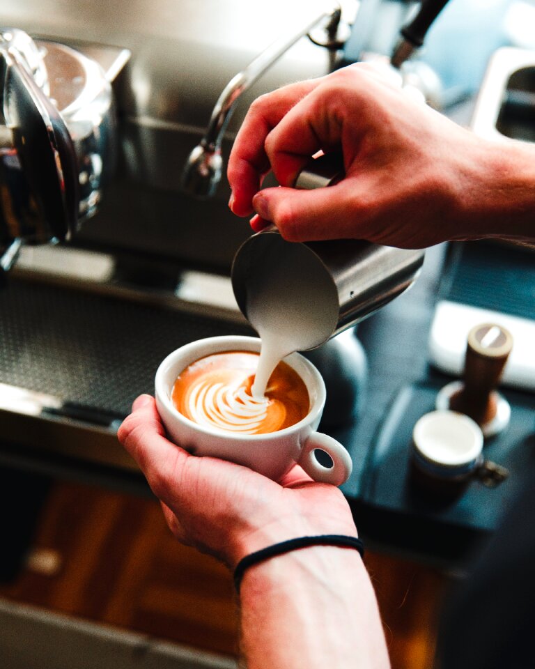 Barista Latte photo