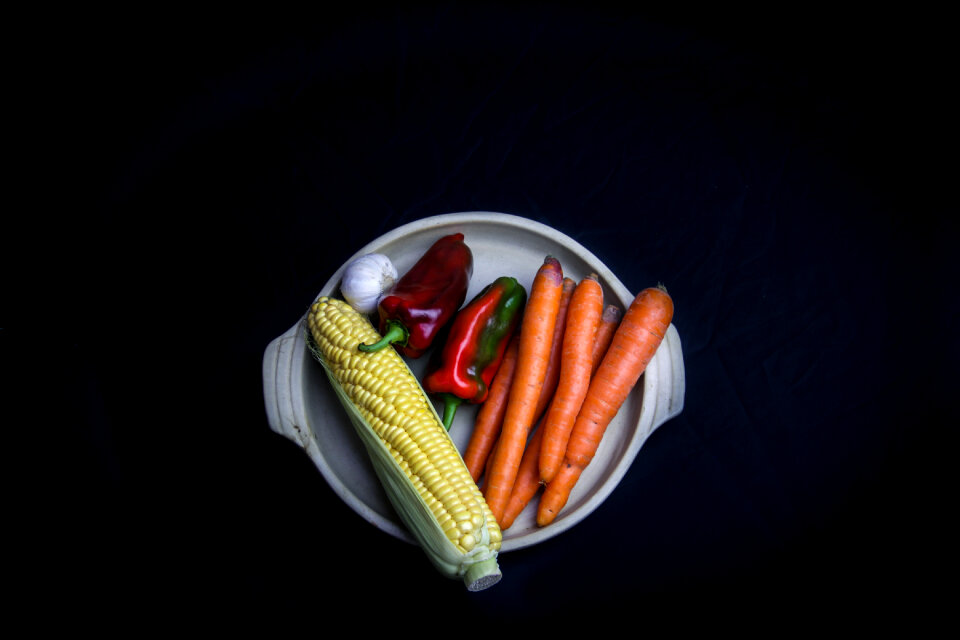 Isolated Vegetables