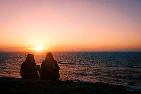 Ocean Sunset photo