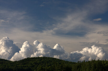 Clouds Mountains