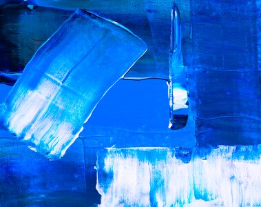 Blue Abstract photo