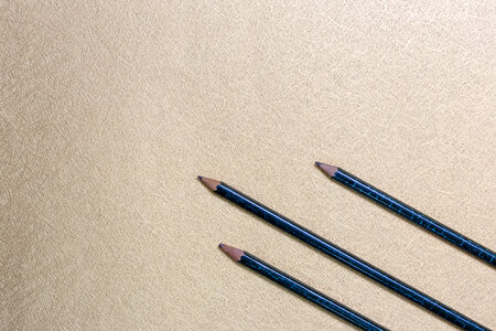 Pencils Flat Lay photo