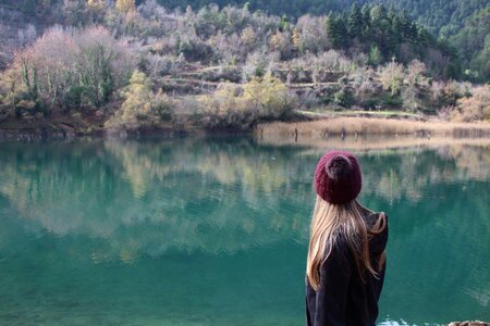 Girl Hiker photo