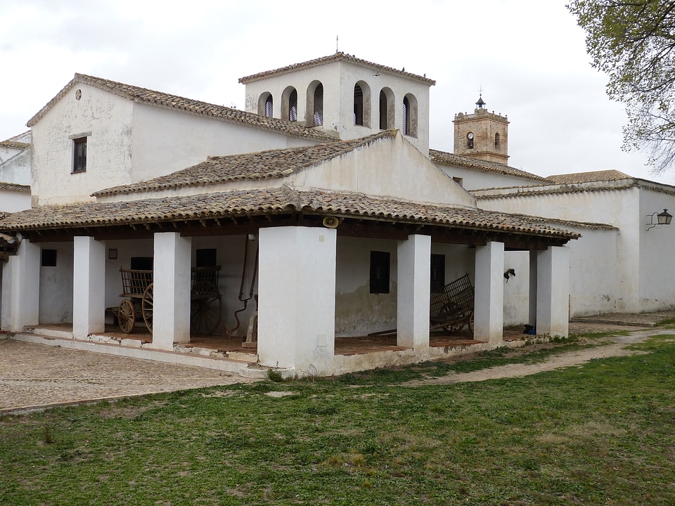 Finca farm building