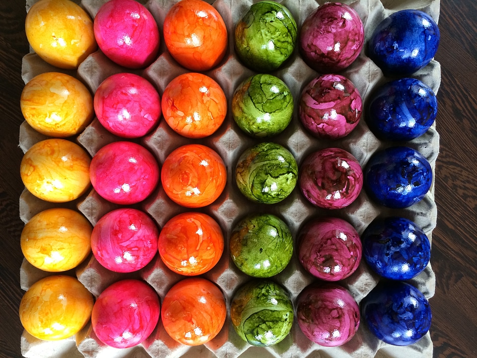 Easter colorful color