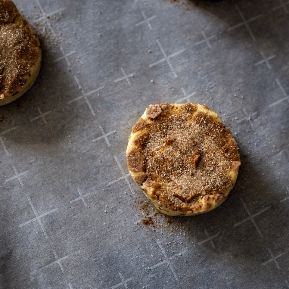 Cinnamon Roll Baking