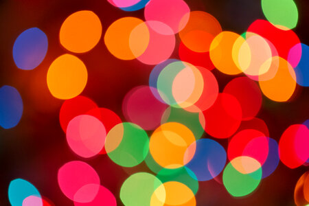 Bokeh Colorful photo