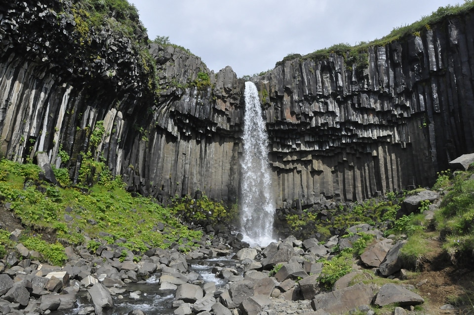 Rocks flow river photo