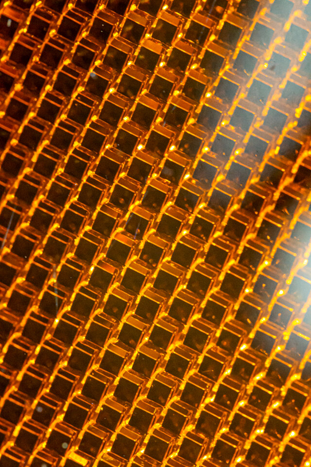 Abstract Glowing