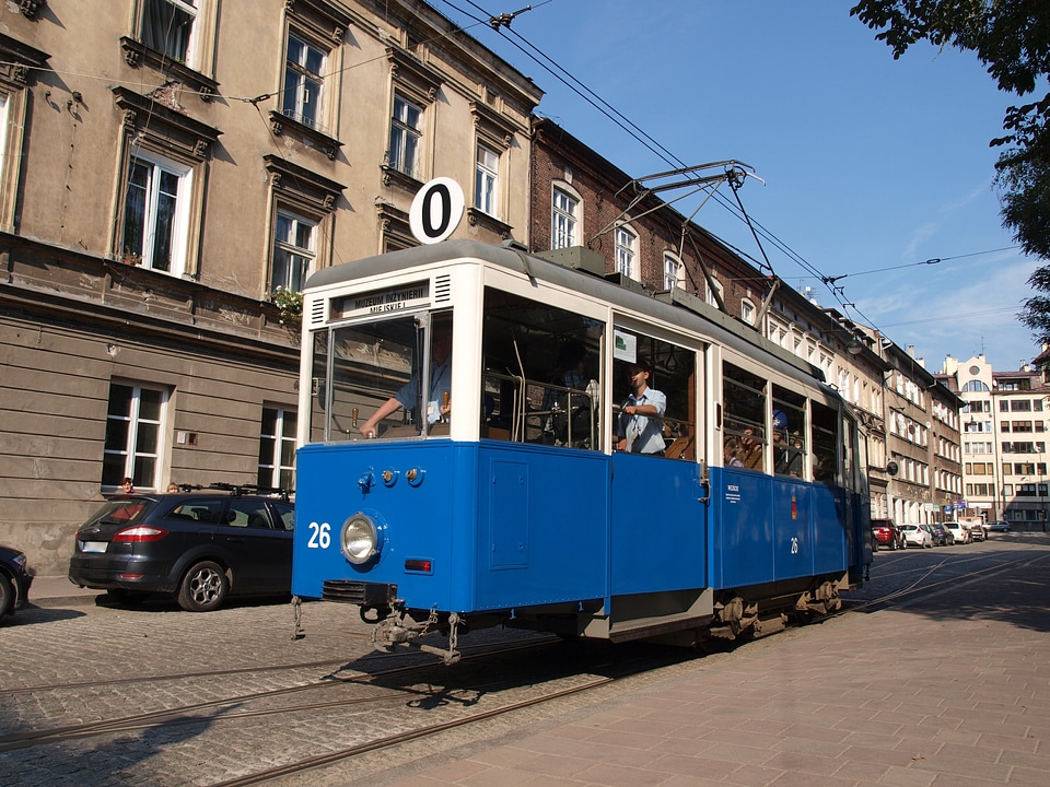 Streetcar transportation rail