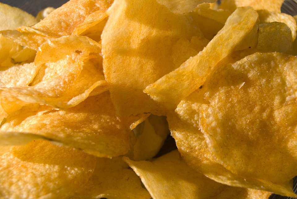 Chips fast food junk food