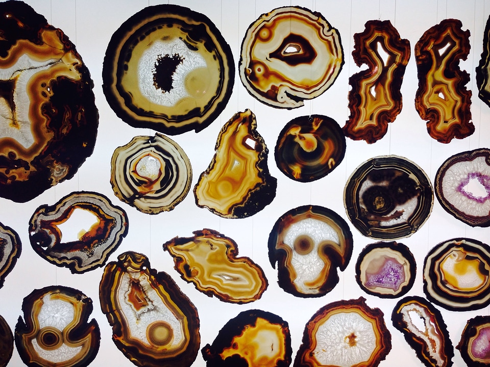 Semi precious stone gem stones