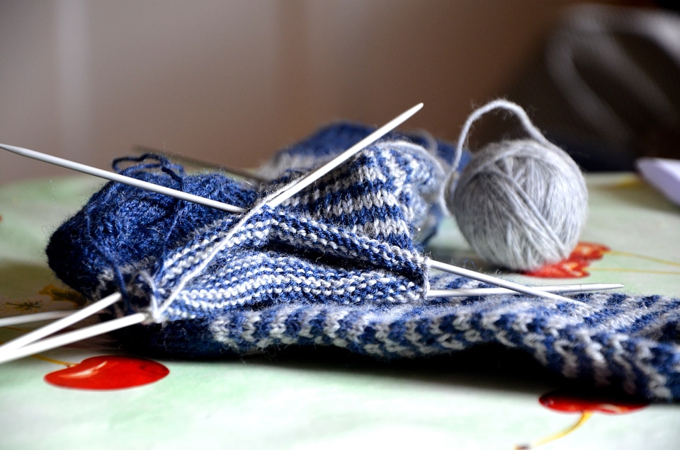 Hand labor knit socks socks