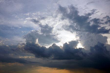 Clouds Dusk photo